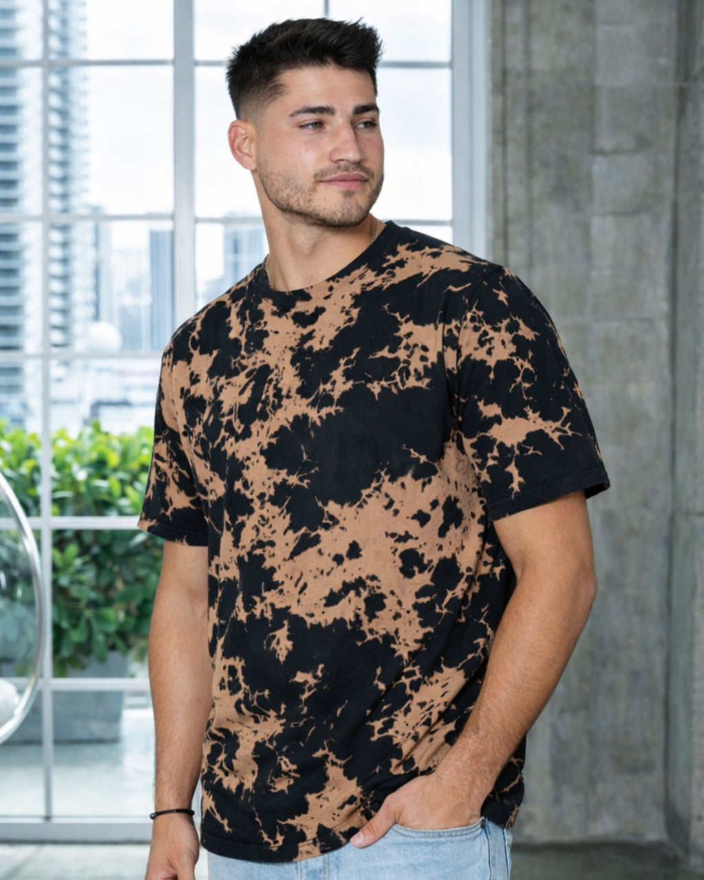 Bleach Out Dyed T-Shirt - CT1385