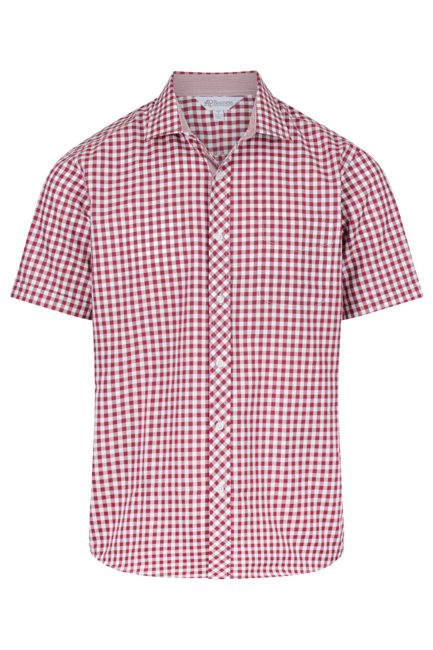 BRIGHTON MENS SHIRT SHORT SLEEVE - N1909S