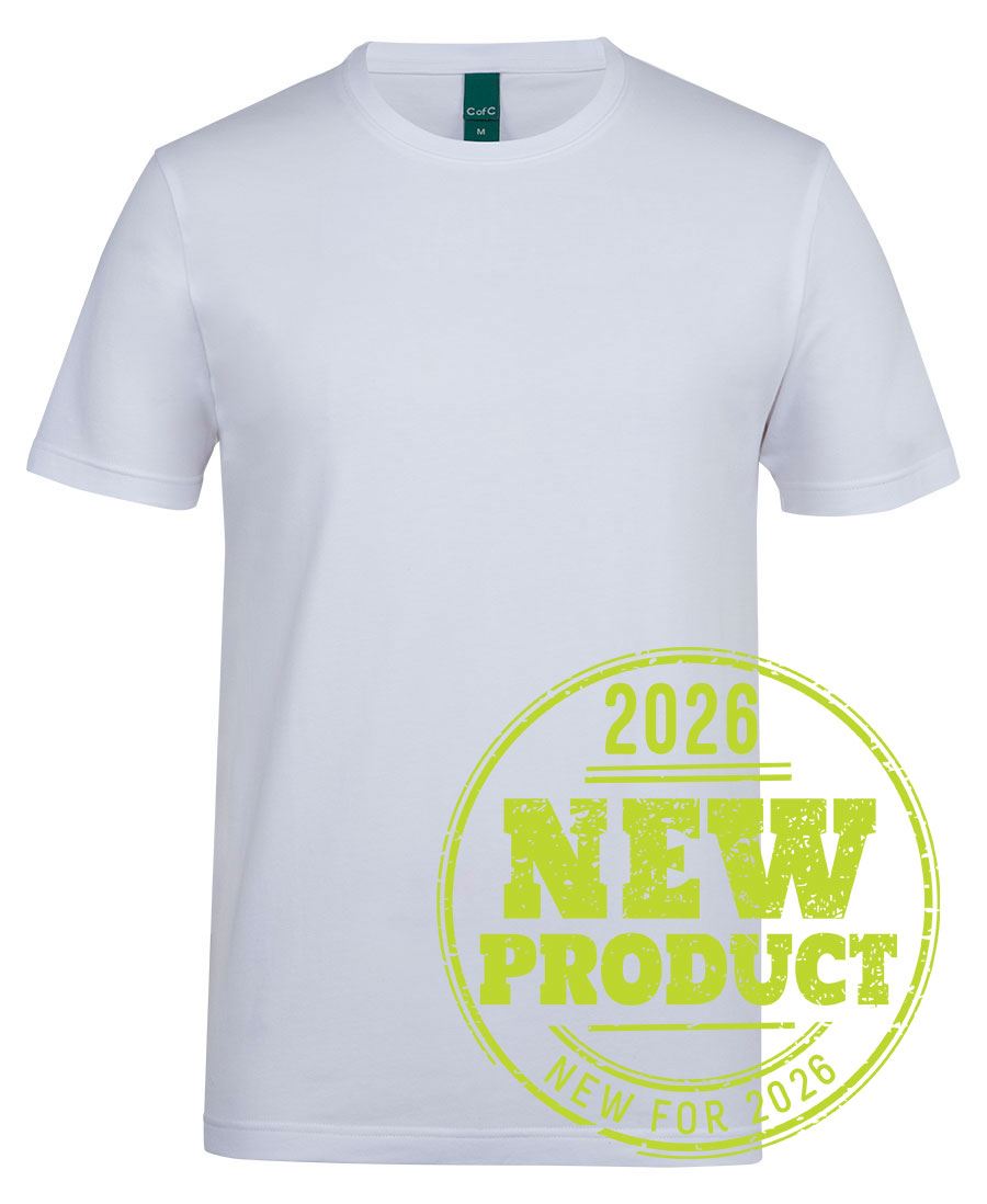 C OF C COTTON S/S STRETCH TEE 1STS