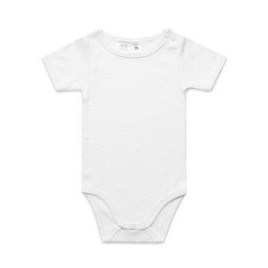 Organic Infant Mini-Me One-Piece | 3003 White