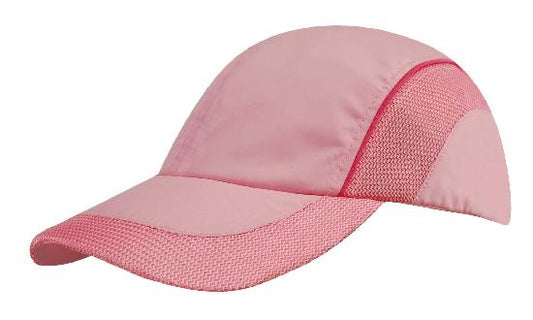Spring Woven Fabric With Mesh To Side Panels And Peak Hw-3802