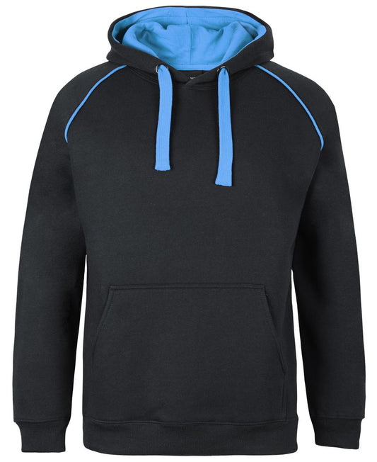 JB'S ADULTS CONTRAST FLEECY HOODIE 3CFH