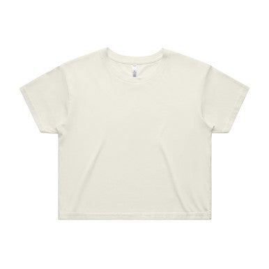 AS4062 Wo's Crop Tee ECRU