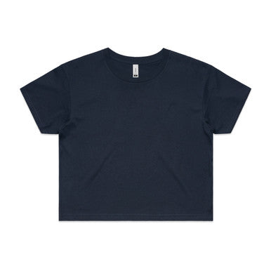 AS4062 Wo's Crop Tee NAVY