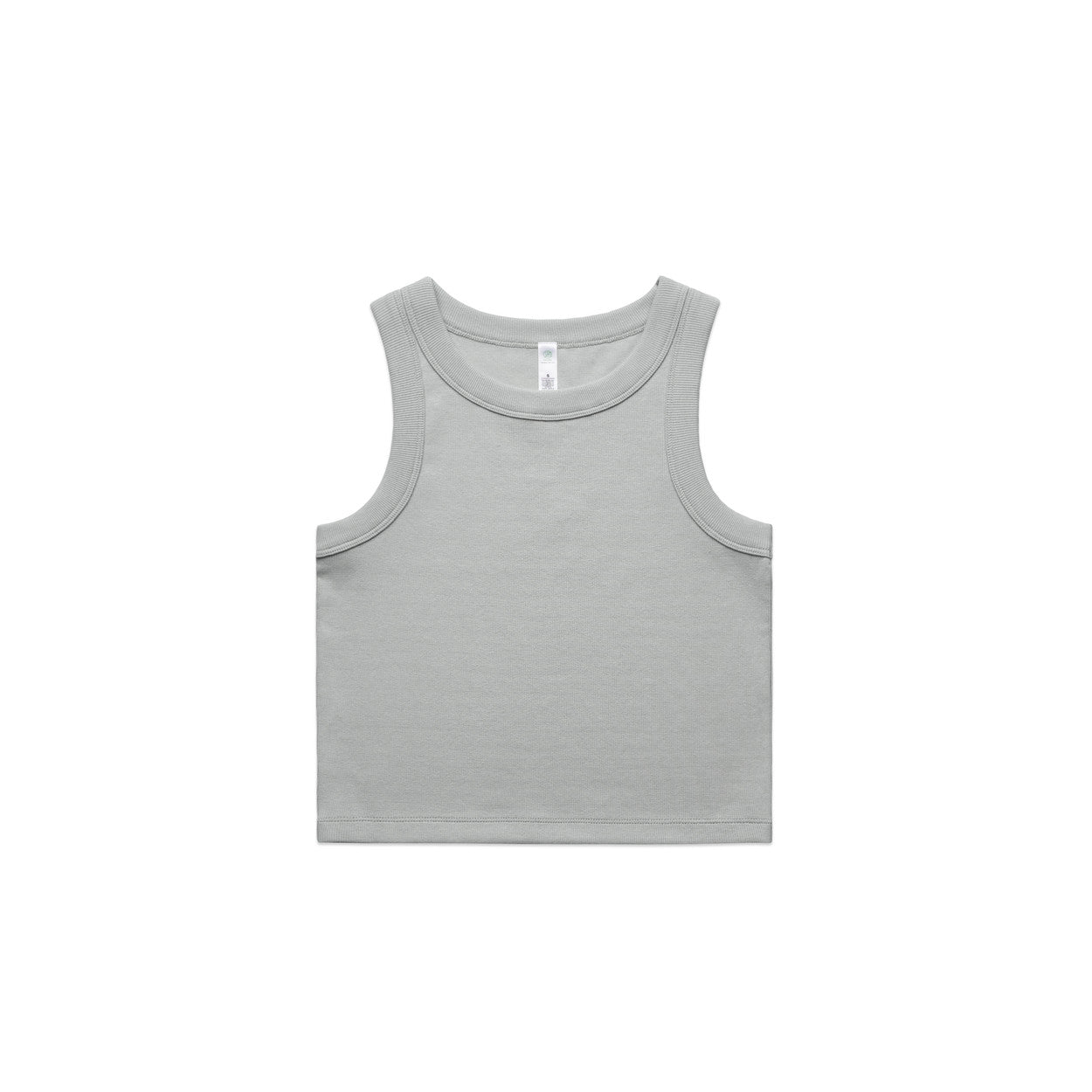 AS4064G Wo's Organic Rib Crop Tank