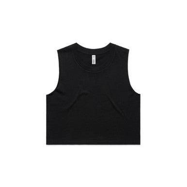 AS4068 Wo's Crop Tank BLACK
