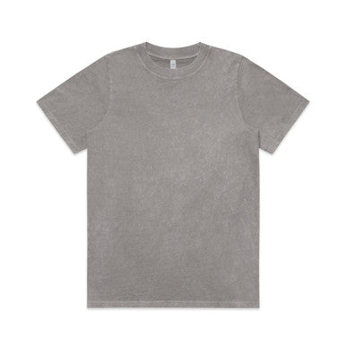 AS4085 Wo's Stone Wash Heavy Tee GREY STONE