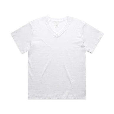 AS4095 Wo's Martina V Neck Tee WHITE