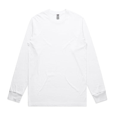 AS5020 Staple L/S Tee WHITE