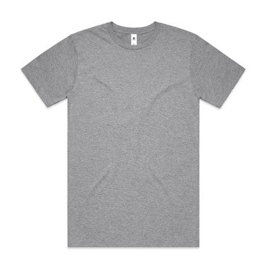 AS5050 Block Tee GREY MARLE