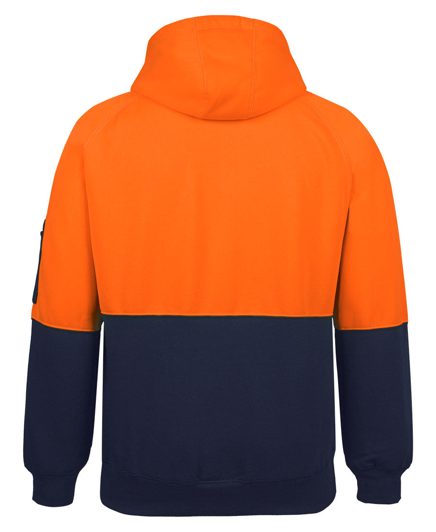 JB'S HI VIS FULL ZIP FLEECY HOODIE 6HVH