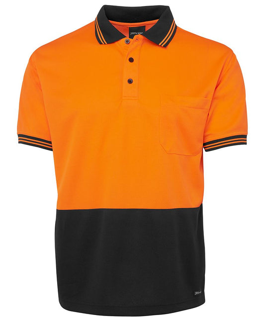 JB'S Hi Vis s/s Tradional Polo - 6HVPS