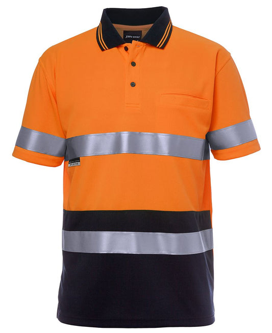 Jb's Hi Vis s/s (D+N) Traditional Polo 6HVST