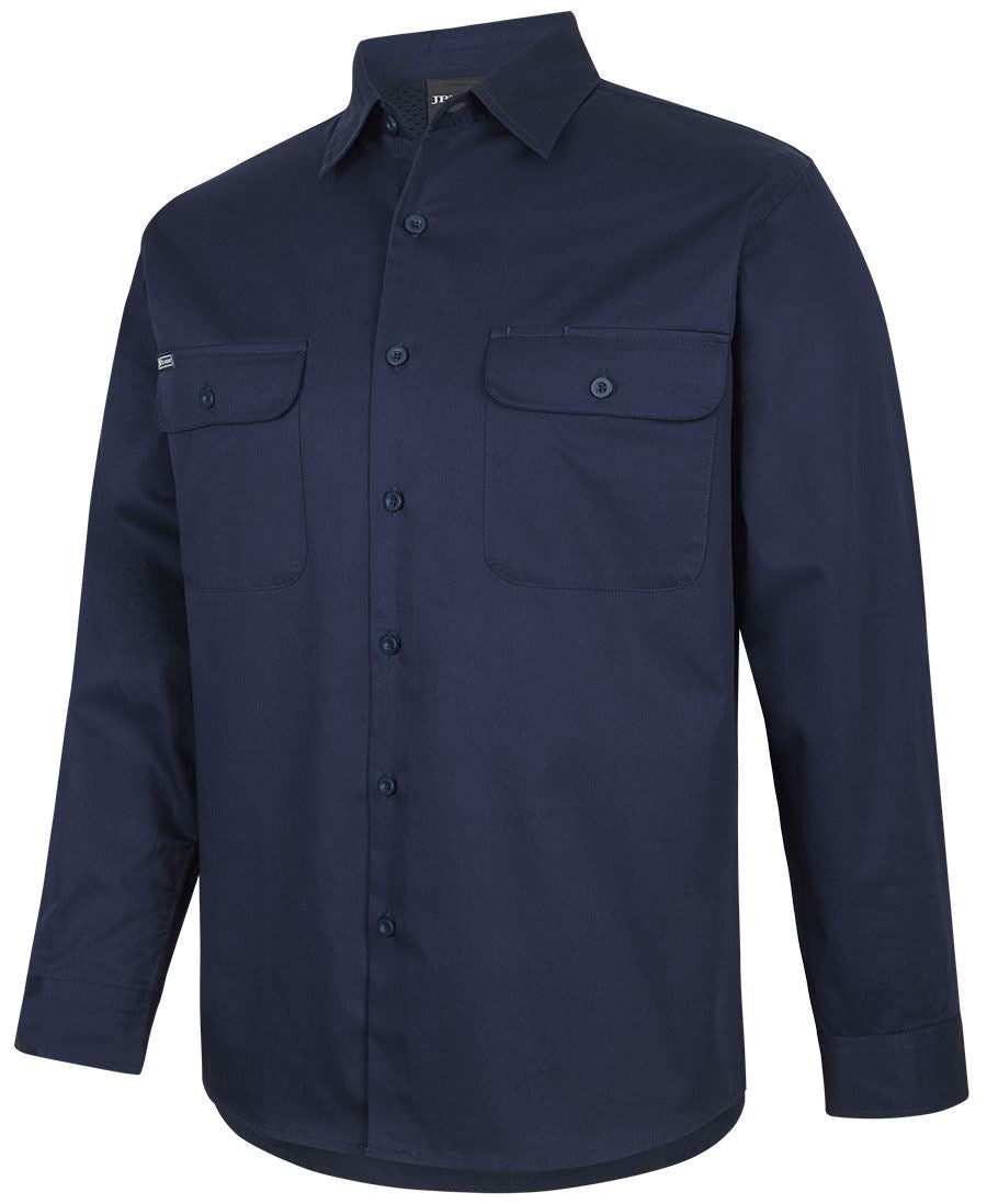 JB'S L/S 150G WORK SHIRT 6WSLL