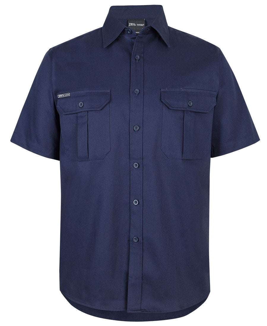 JB'S S/S 190G WORK SHIRT 6WSS