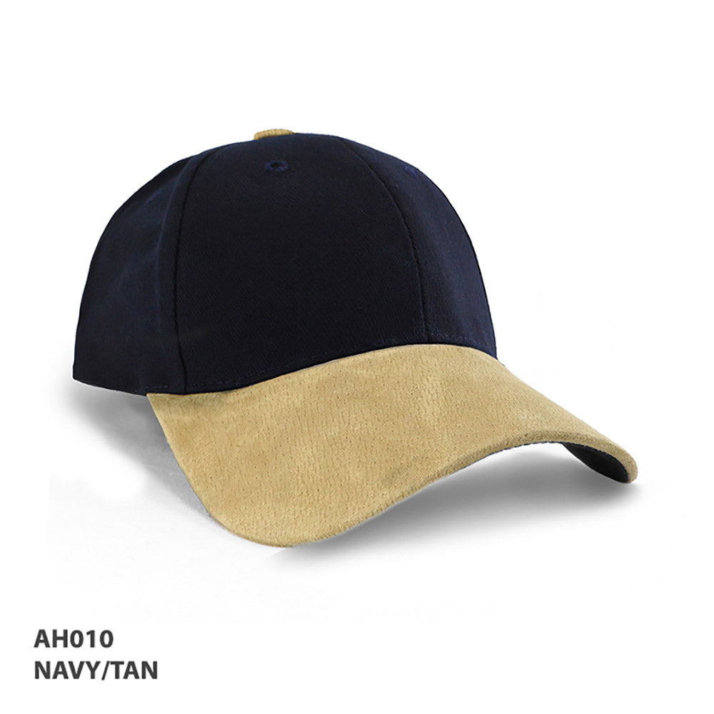 HBC with Suede Peak Cap AH010