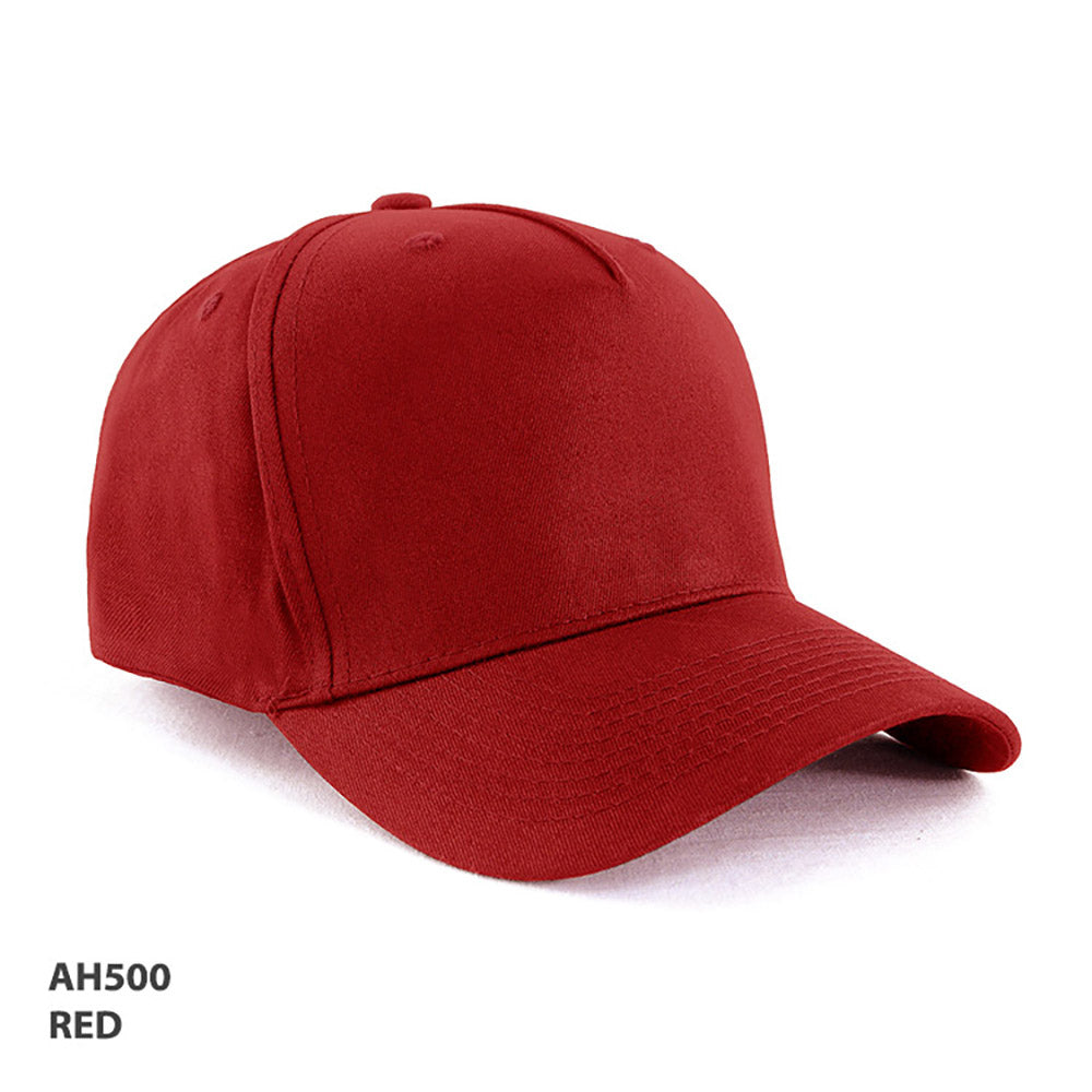 100% Cotton – 5 Panel Cap - Ah500
