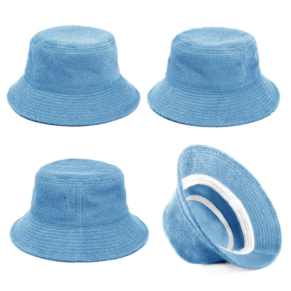 He799 Terry Towelling Bucket Hat