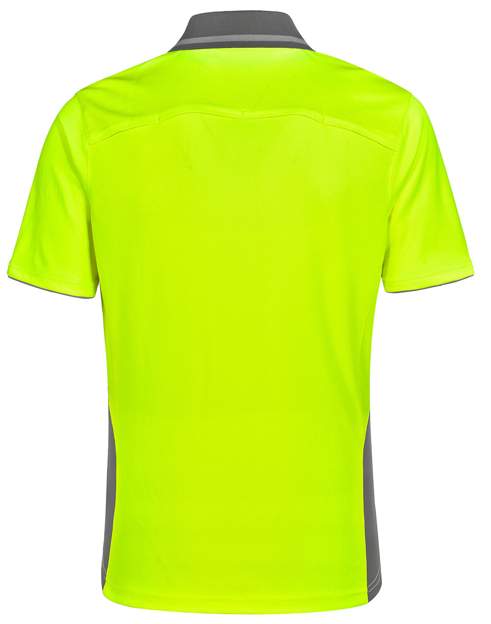 Sw79 Unisex Hi-Vis Bamboo Charcoal Vented Ss Polo