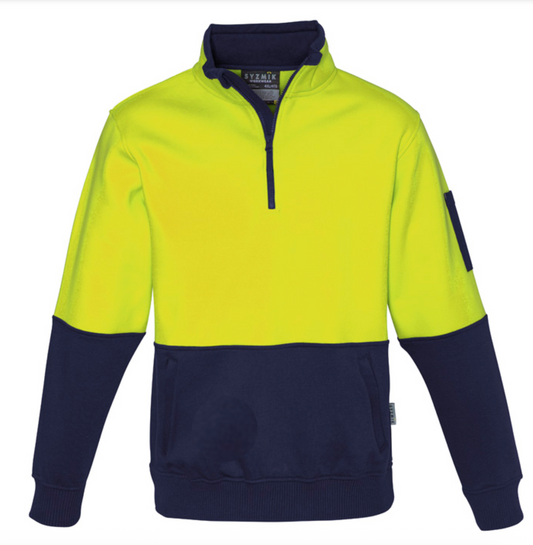 Syzmik Unisex Hi Vis 1/2 Zip Pullover - ZT476