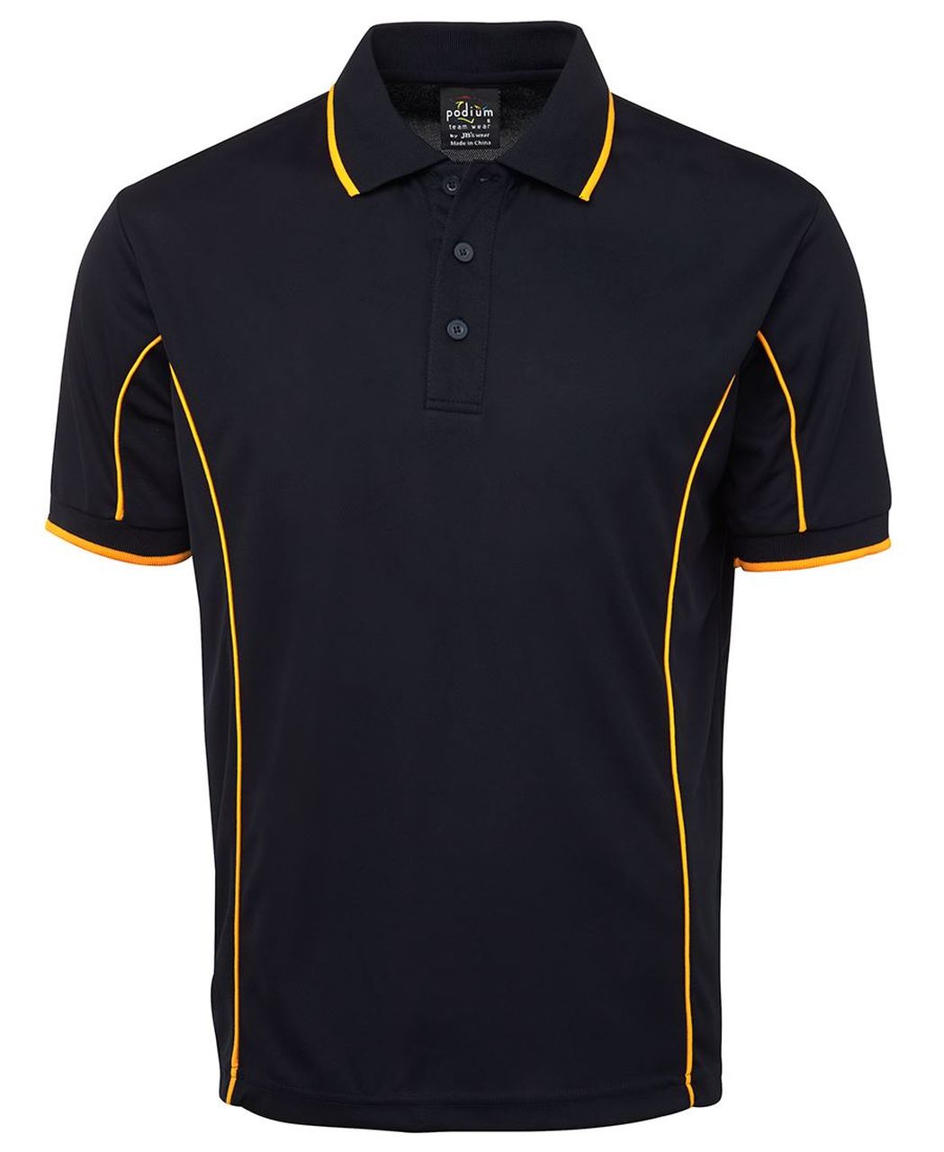 Podium S/S Piping Polo 7Pip