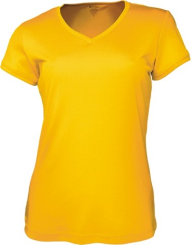 Ladies Brushed V-Neck Tee - Ct1418