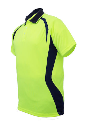 Unisex Adults Hi-Vis Panel Polo -Sp0717