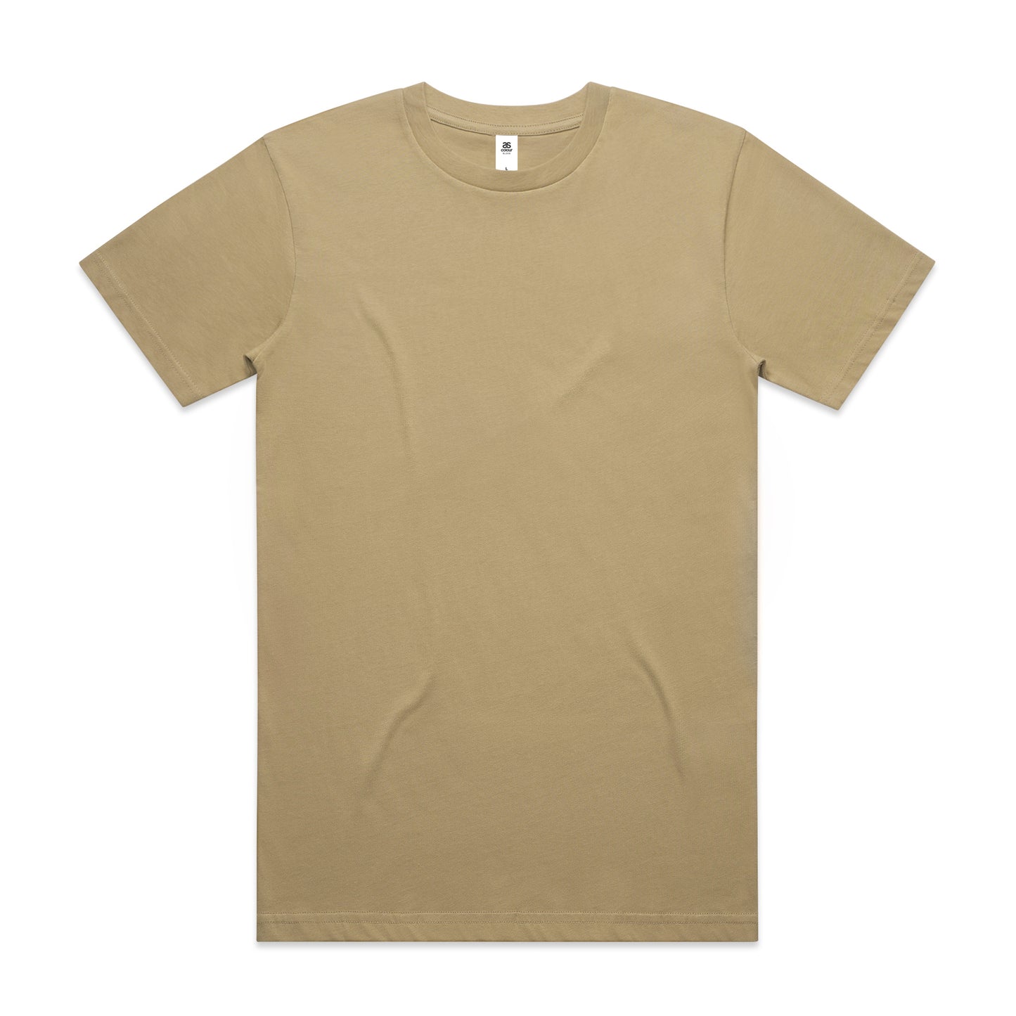 AS050T Block Tubular Tee KHAKI