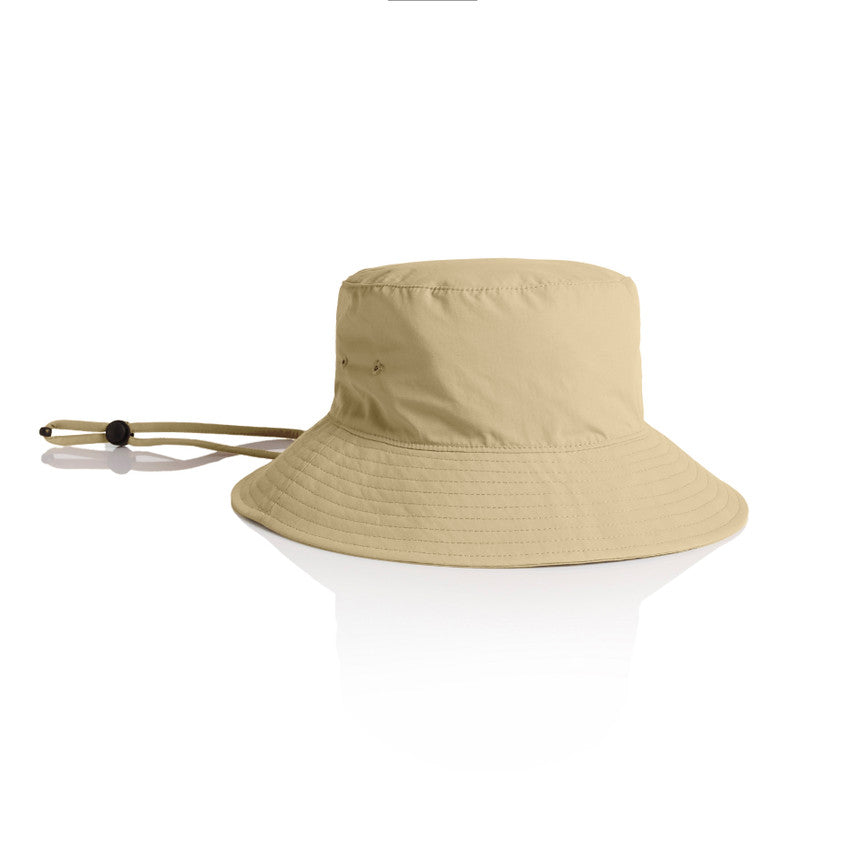 AS1174 Nylon Wide Brim Bucket Hat