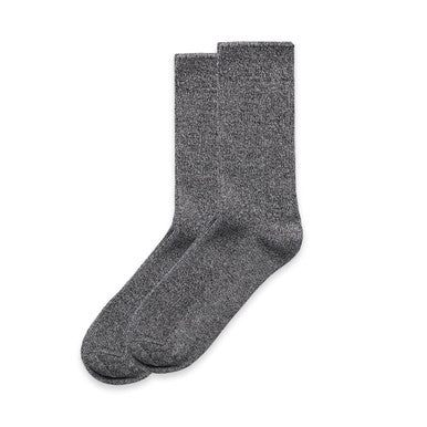 AS1205 Marle Socks (2 Pairs)  BLACK MARLE