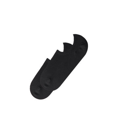 AS1206 Invisible Socks (2 Pairs)  BLACK