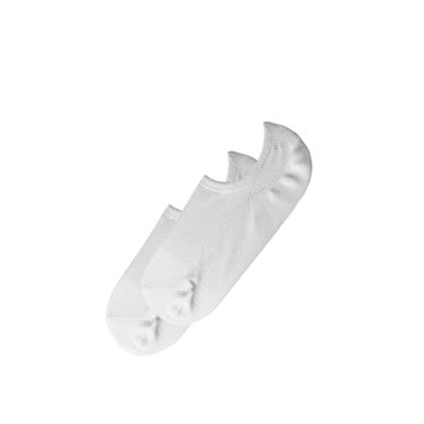 AS1206 Invisible Socks (2 Pairs)  WHITE