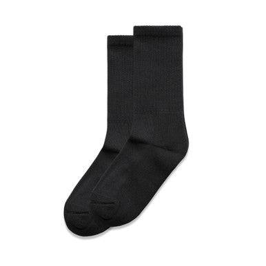AS1208 Relax Socks (2 Pairs)  BLACK