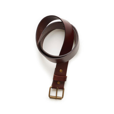 AS1404 Leather Belt  BROWN