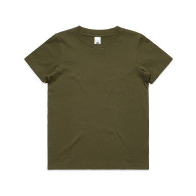 AS3006 Youth Staple Tee  ARMY