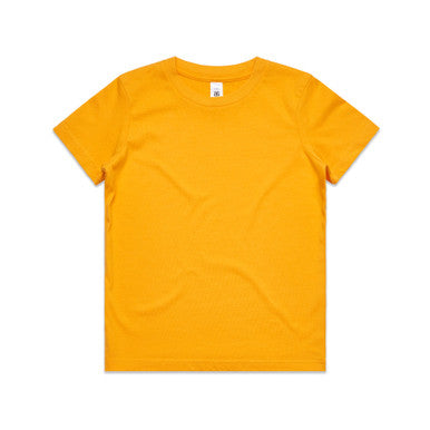 AS3006 Youth Staple Tee  GOLD