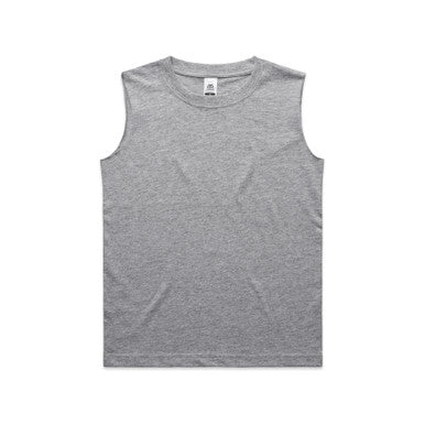 AS3009 Kids Barnard Tank  GREY MARLE