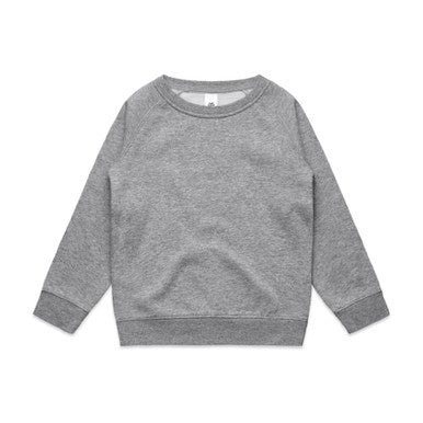 AS3031 Youth Supply Crew  GREY MARLE