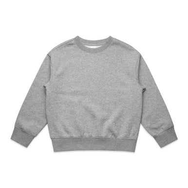 AS3034 Kids Relax Crew  GREY MARLE