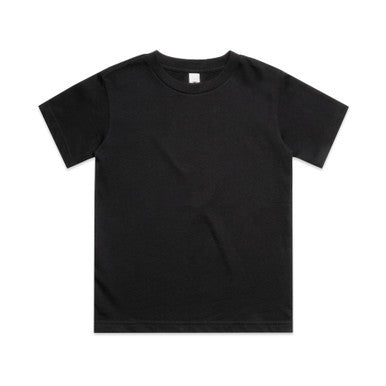 AS3060 Kids Classic Tee  BLACK
