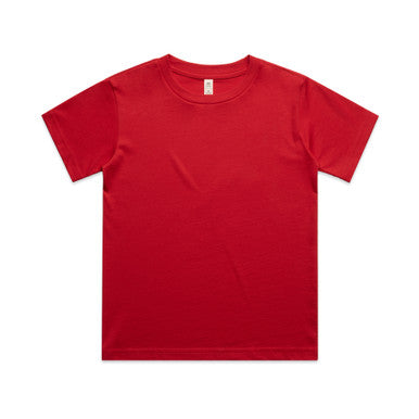 AS3060 Kids Classic Tee  RED