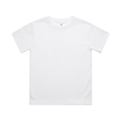 AS3060 Kids Classic Tee  WHITE