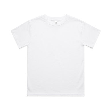 AS3061 Youth Classic Tee  WHITE