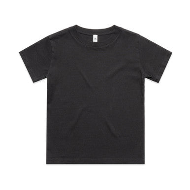AS3071 Youth Heavy Faded Tee  FADED BLACK