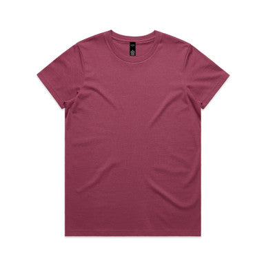 AS4001 Wo's Maple Tee  BERRY
