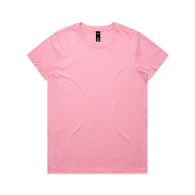 AS4001 Wo's Maple Tee  BUBBLEGUM