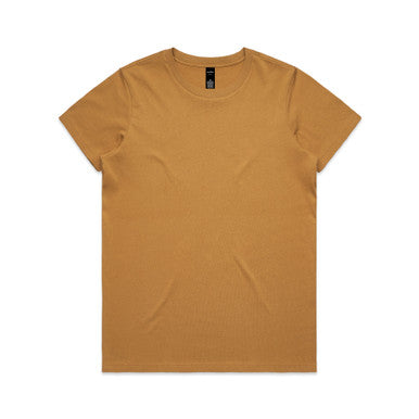 AS4001 Wo's Maple Tee  CAMEL