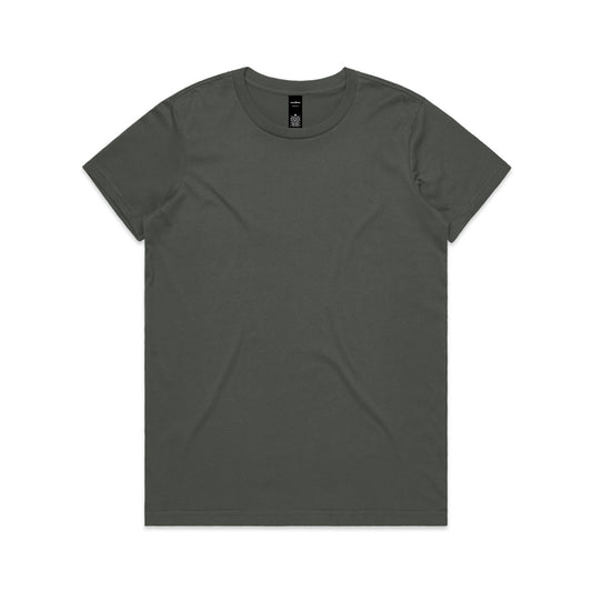 AS4001 Wo's Maple Tee  CHARCOAL