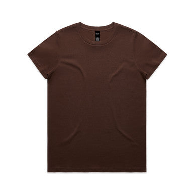 AS4001 Wo's Maple Tee  CHESTNUT