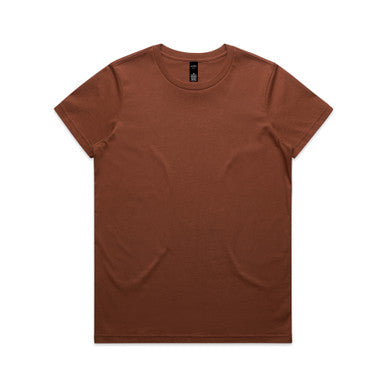 AS4001 Wo's Maple Tee  CLAY